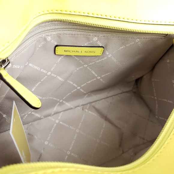 🌺NWT Michael Kors MD EW Rayne Satchel bag yellow - Picture 7 of 8